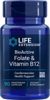 BioActive Folate & Vitamin B12 - 90 Vegetarian Capsules