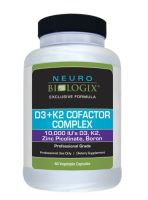 Vitamin D3 + K2 Cofactor Complex™ - 60 Vegetable Capsules